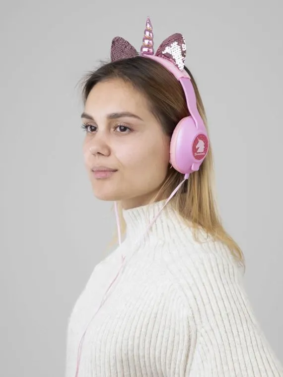 Наушники &quot;Unicorn music&quot;, модель W-01, 25 х 17,5 см