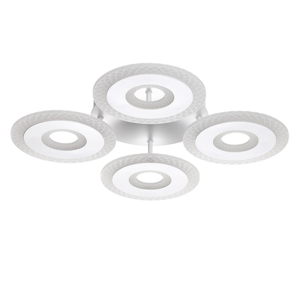 8016/70CL LEDIO LN25 белый/прозрачный металл/акрилл Потолочный светильник LED 70W 220V 3000-6000K VANDY