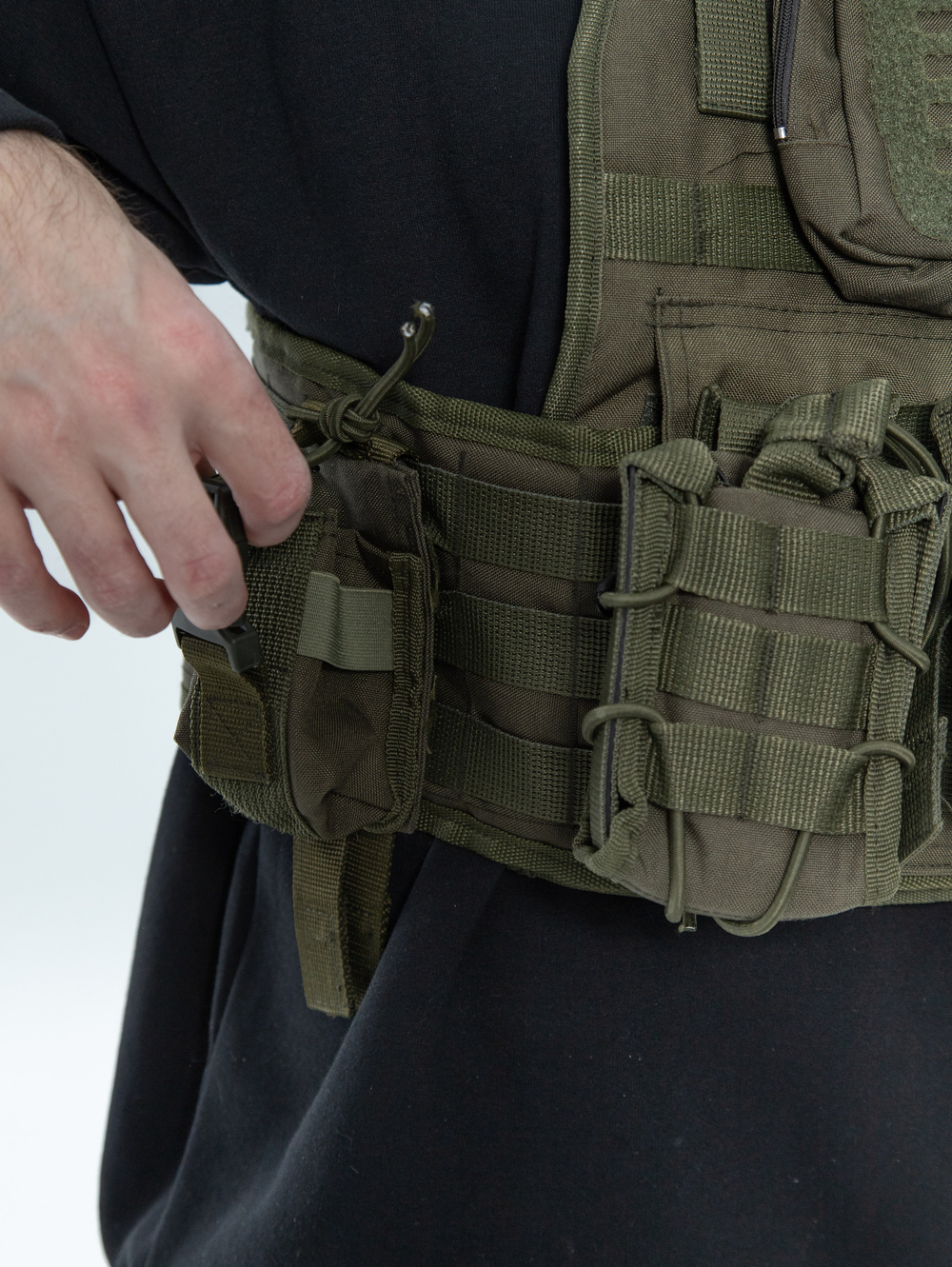 Жилет тактический Assault molle олива