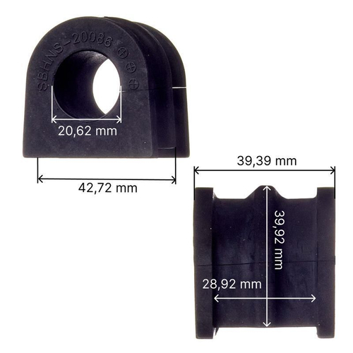 Втулка стабилизатора переднего Avantech ABH0235