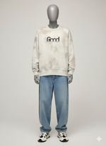 Стильная оверсайз толстовка 100% хлопок