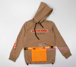 свитшот худи Сумка на поясе 3684