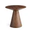 Журнальный столик Angel Cerda ET652, Ø60х55 см, орех