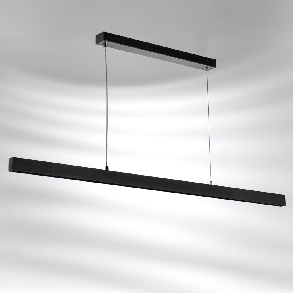 748357 Люстра SATURNO LED 36W 2800LM 25G ЧЕРНЫЙ 3000-6000K