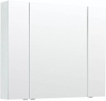 Зеркальный шкаф Aquanet Алвита New 100 Белый матовый