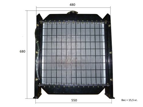 Радиатор охлаждения TDQ 38 4L/Radiator