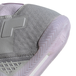 Женские Кроссовки теннисные Adidas Stycon Laceless W - grey two/cloud whie/purple tint