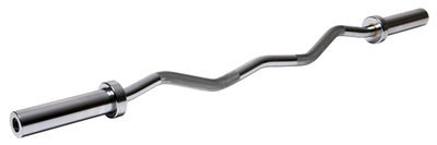 Гриф олимпийский слабоизогнутый 47",  с замками FT-OC-51