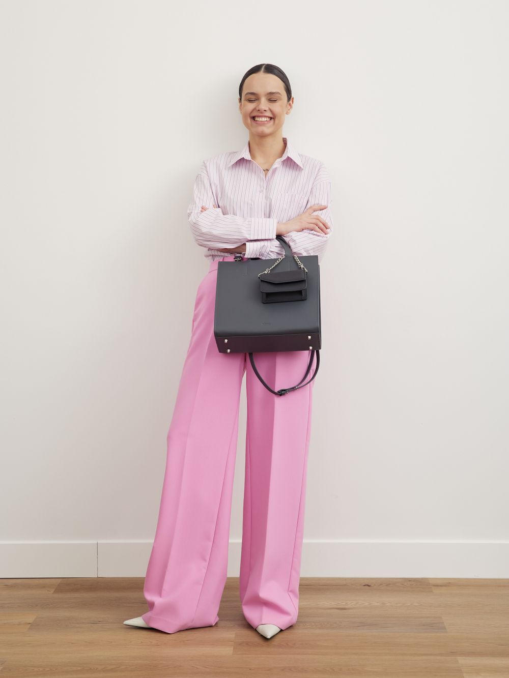 ШОППЕР КВАДРАТНЫЙ ГРАФИТ