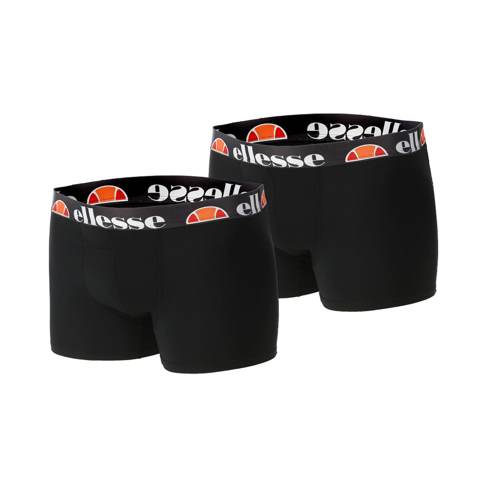 Ellesse Dralla Boxer Shorts 2 Pack Men - Black, White