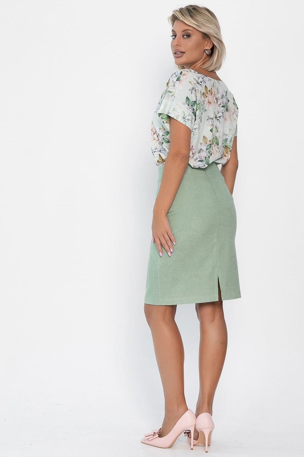 Юбка Алексис (фисташка) Ю14161-8М LT Collection