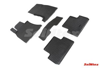 Резиновые коврики в салон Hyundai Genesis [G70] (2017-наст. время) "Сетка"