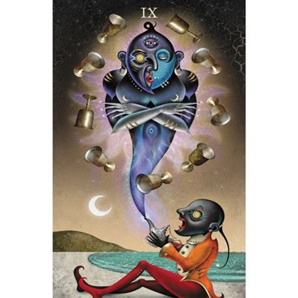 Мини Таро Безумной луны / Deviant Moon Tarot Mini Deck (RUS)