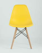 Стул Eames Style DSW желтый x4 (разборный каркас)