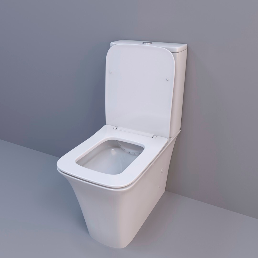 Унитаз ARNO напольный безободковый Ceruttispa CT7838 (620х345х800)
