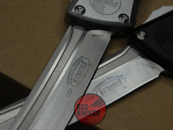 Нож Microtech Troodon 3 T/E Tanto Bronze - рукоять бронзовый алюминий