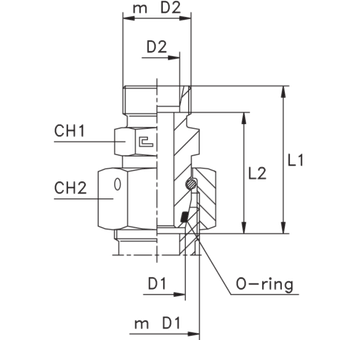 Соединение PNF DS10 42х2 (корпус)