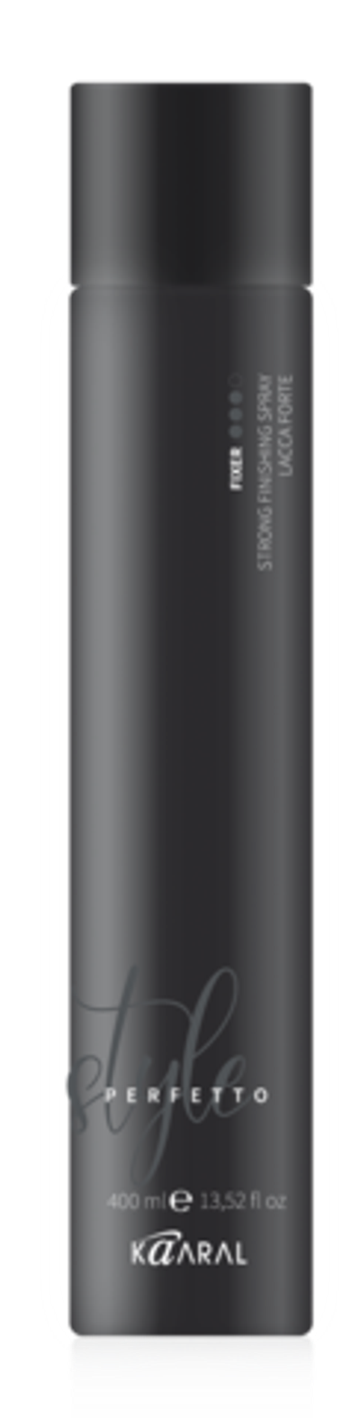 Лак сильной фиксации KAARAL Style Perfetto Fixer Strong Finishing Spray защитный - 400 мл.