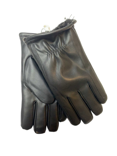 Перчатки. Мужские. Материал верха: Как кожа. Подклад: Мех. 10 шт в упаковке.