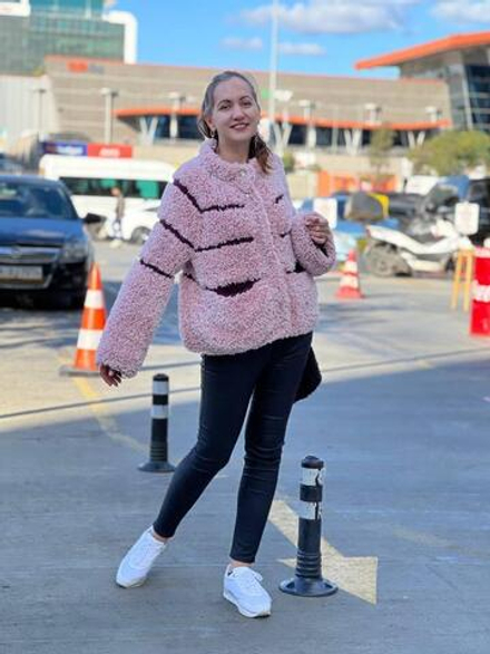 МК Меховой Кардиган