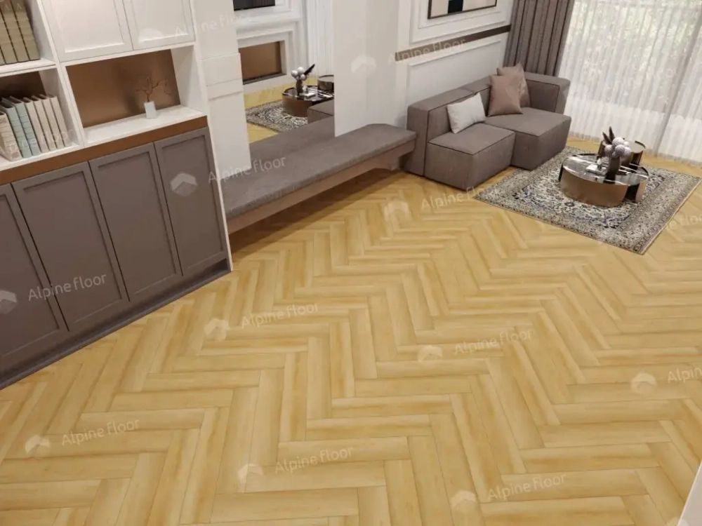 Каменно-полимерная плитка Alpine Floor Parquet Light Дуб Батейн ЕСО 13-29