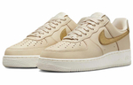 Кроссовки Nike Air Force 1 Low "Gold Swoosh" (Женская размерная сетка)