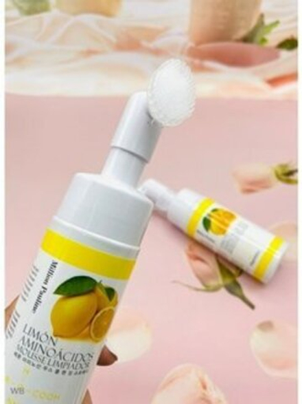 Million Pauline, Пенка для умывания с щеточкой Limon Amino Acid, 150 мл