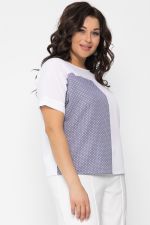 Блуза Алисия (белая) Б13500-25М LT Collection