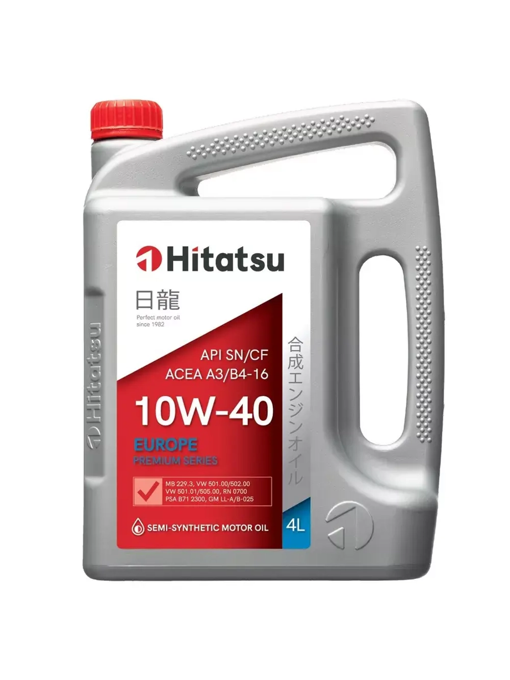 Моторное масло 10W-40 Europe Premium 4л полусинтетика