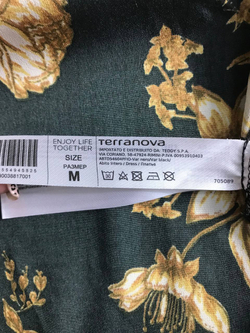 Платье Terranova с V-образным вырезом, маркировка М, визуально 46 размер