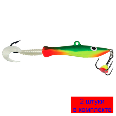 Балансир DEMON-2 56mm цвет 008 (попугай) 1 штука 9 г.