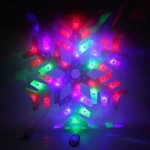 Фигура светодиодная 39 см,»Снежинка» мультицвет