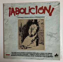 Винтажная виниловая пластинка LP Abolicion Canciones Y Textos Contra La Pena (Spain 1978)
