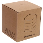 Органайзер для хранения с зеркалом «ПИОНТО», цвет белый, 12*11см (упаковка коробка)