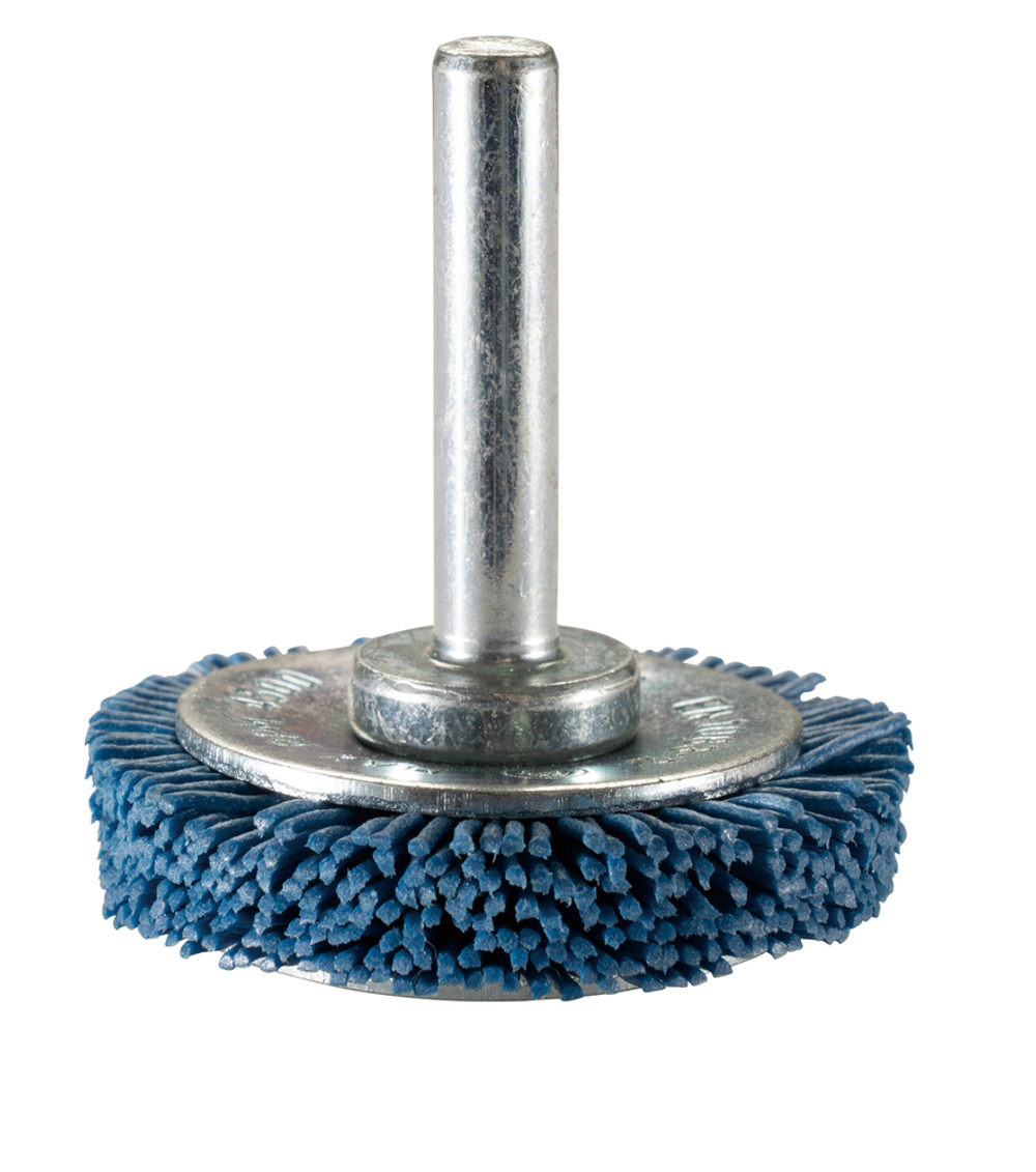 Щетка нейлоновая дисковая (d38 мм, синяя, G240, 6 мм) Makita D-45618 38 мм 240G Дисковая Нейлон Синяя Финишная полировка