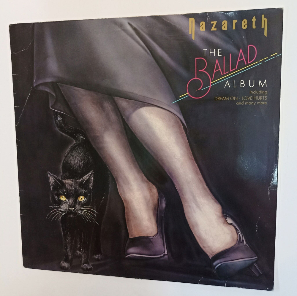 Винтажная виниловая пластинка LP Сборник Nazareth The Ballad Album (Germany 1985)