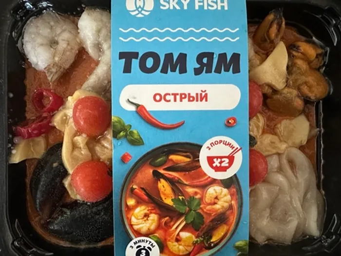 Суп Том ям ( острый ) 1 шт/ 0,370 гр