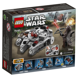 LEGO Star Wars: Сокол Тысячелетия (микрофайтер) 75193 — Millennium Falcon Microfighter — Лего Звездные войны Стар Ворз