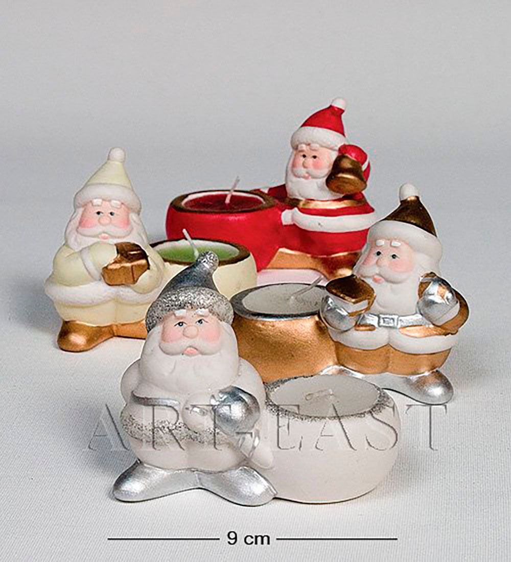 F-T1443 Подсвечник «Дедушка Мороз» мал.