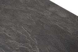 "Рио" стол из HPL 140х70см, H75, цвет столешницы "серый гранит"