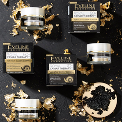 Eveline Cosmetics 24K Snail & Caviar - ночной крем от морщин с экстрактом слизи улитки /   50  ml  / GTIN 5903416000273