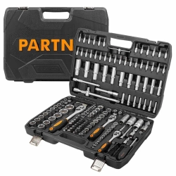 Набор инструмента 172пр. 1/4''&amp;1/2''&amp; 3/8'' (6-гран.)(4-32мм) Partner PA-41723-5