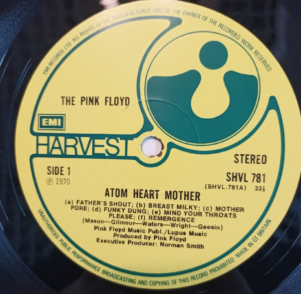 Pink Floyd Atom Heart Mother (UK 1970)