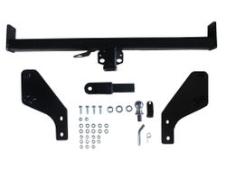 Фаркоп с элект. Smart, на Great Wall Wingle FA 0646-E(N) ( 3, с 2007 по 2013 г.в. 5, с 2011 по 2015 г.в.(c накладкой из нержавеющей стали)) (паспорт и сертификат в комплекте) Бизон