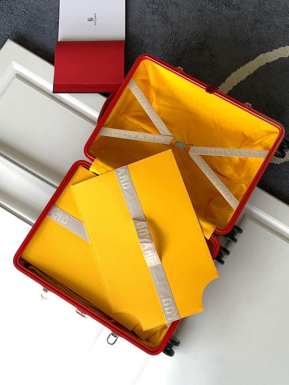 Goyard Bourget PM Trolley Case