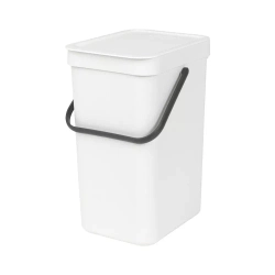 Brabantia - Контейнер для мусора Sort &amp; Go 12л белый / артикул   109782  / GTIN 8710755109782