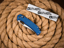 Складной нож SRM 9203-ME Satin сталь 10Cr15CoMoV рукоять Blue Micarta