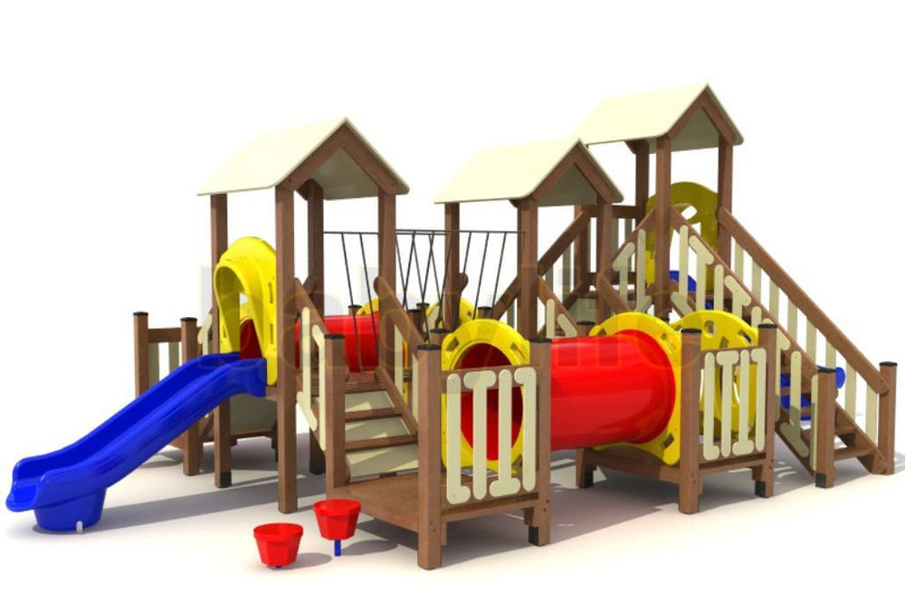 Игровой комплекс ActiWood для детской площадки