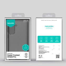 Противоударный чехол для Samsung Galaxy S26, серия Super Frosted Shield Pro (Clear version) прозрачный тонированный от Nillkin