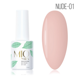 Гель-лак MIO NAILS Nude № 01, 8мл